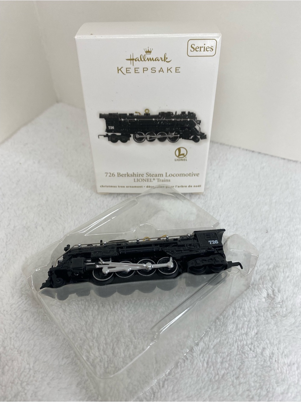Hallmark Keepsake 726 Berkshire Steam Locomotive Lionel Series Ornament Holiday